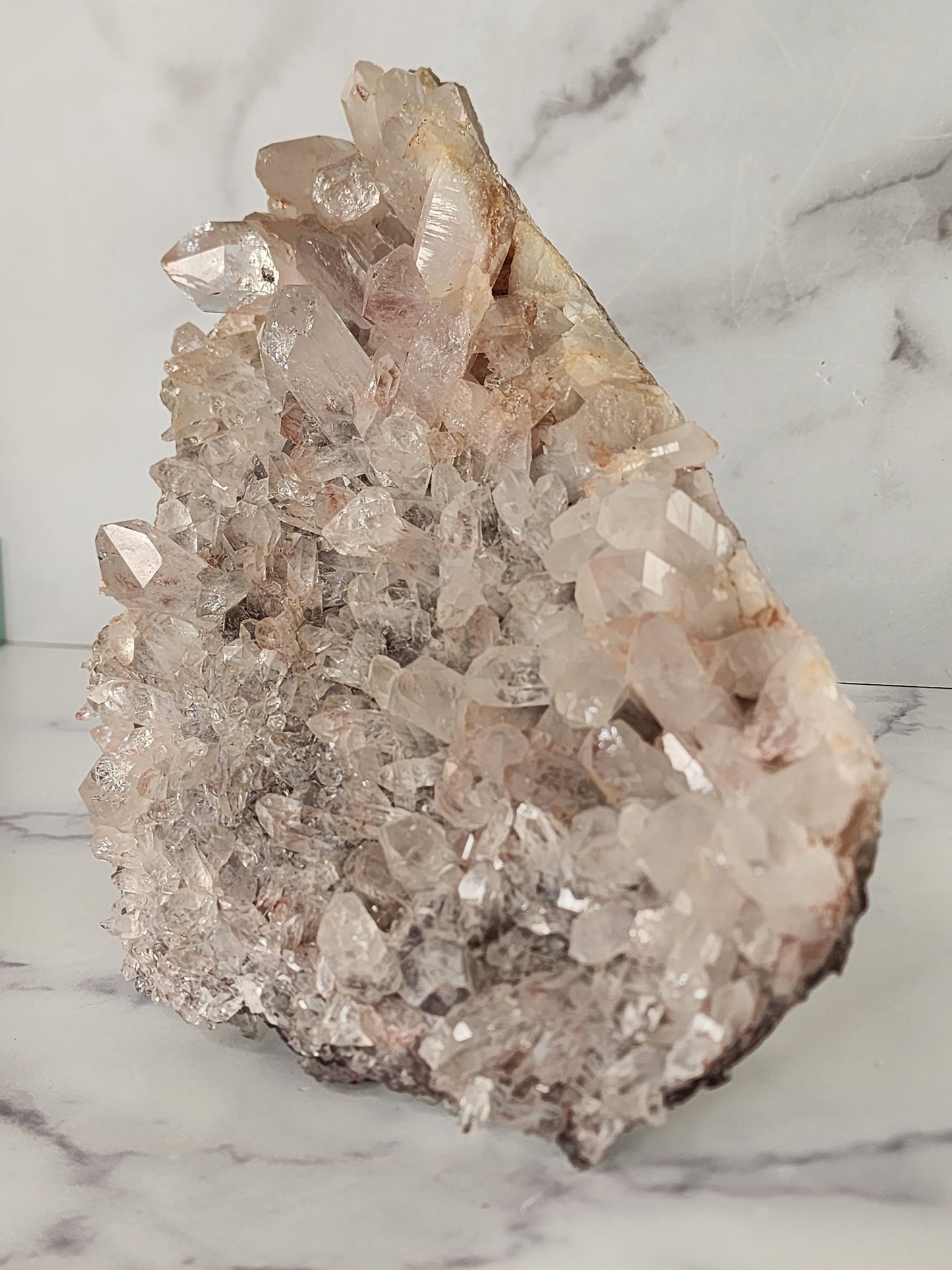 Colombian Lemurian Quartz with Pink Lithium