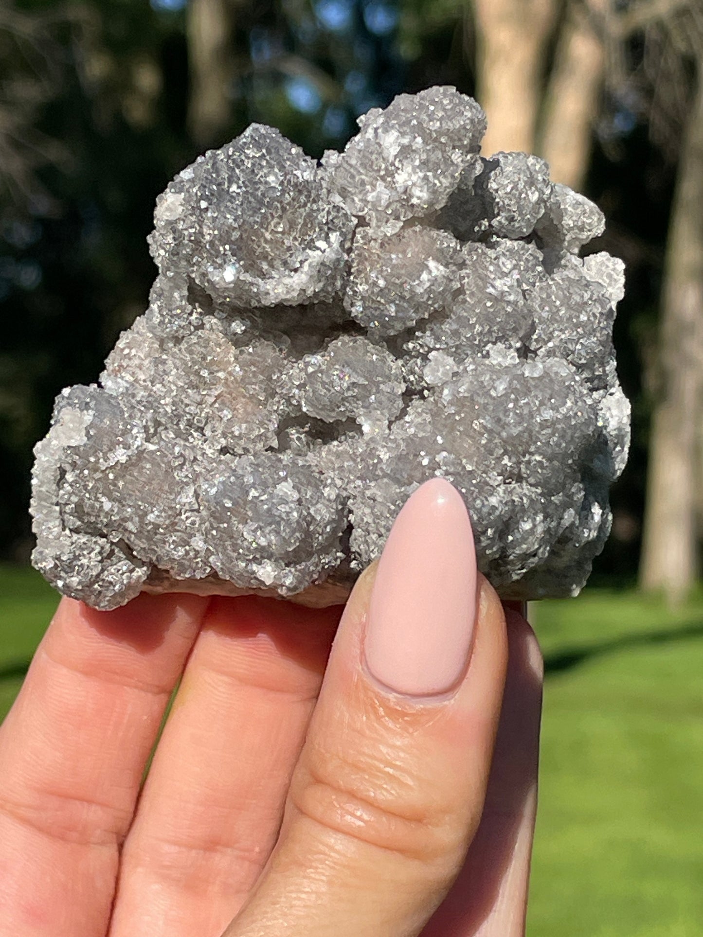 Bubbly Artisan Danburite Cluster