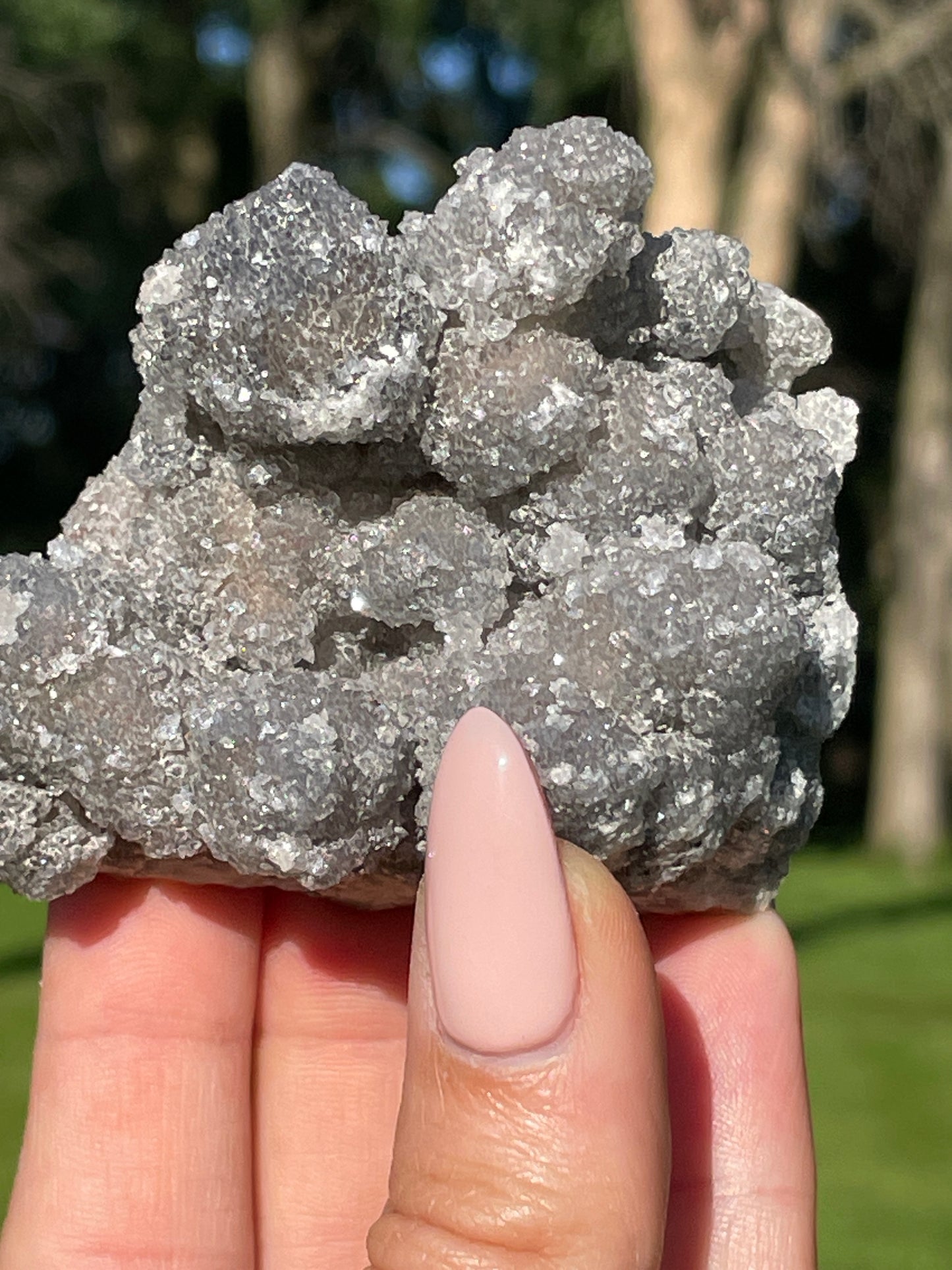 Bubbly Artisan Danburite Cluster