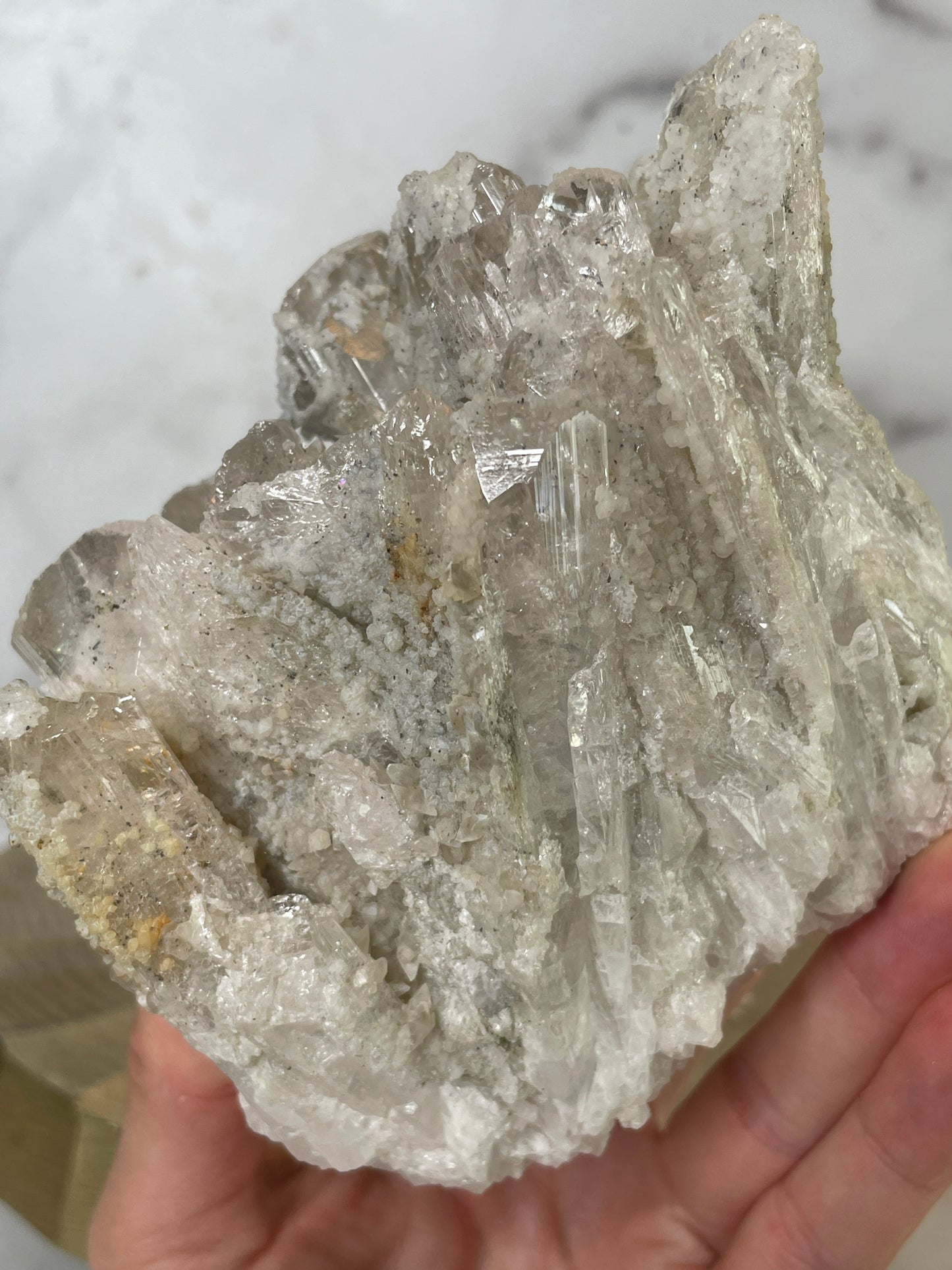 The Intuitive Healer - Danburite Cluster