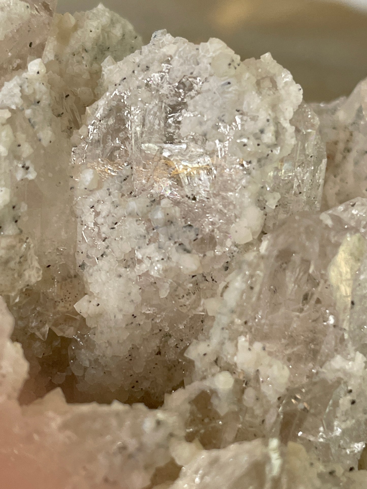 The Intuitive Healer - Danburite Cluster