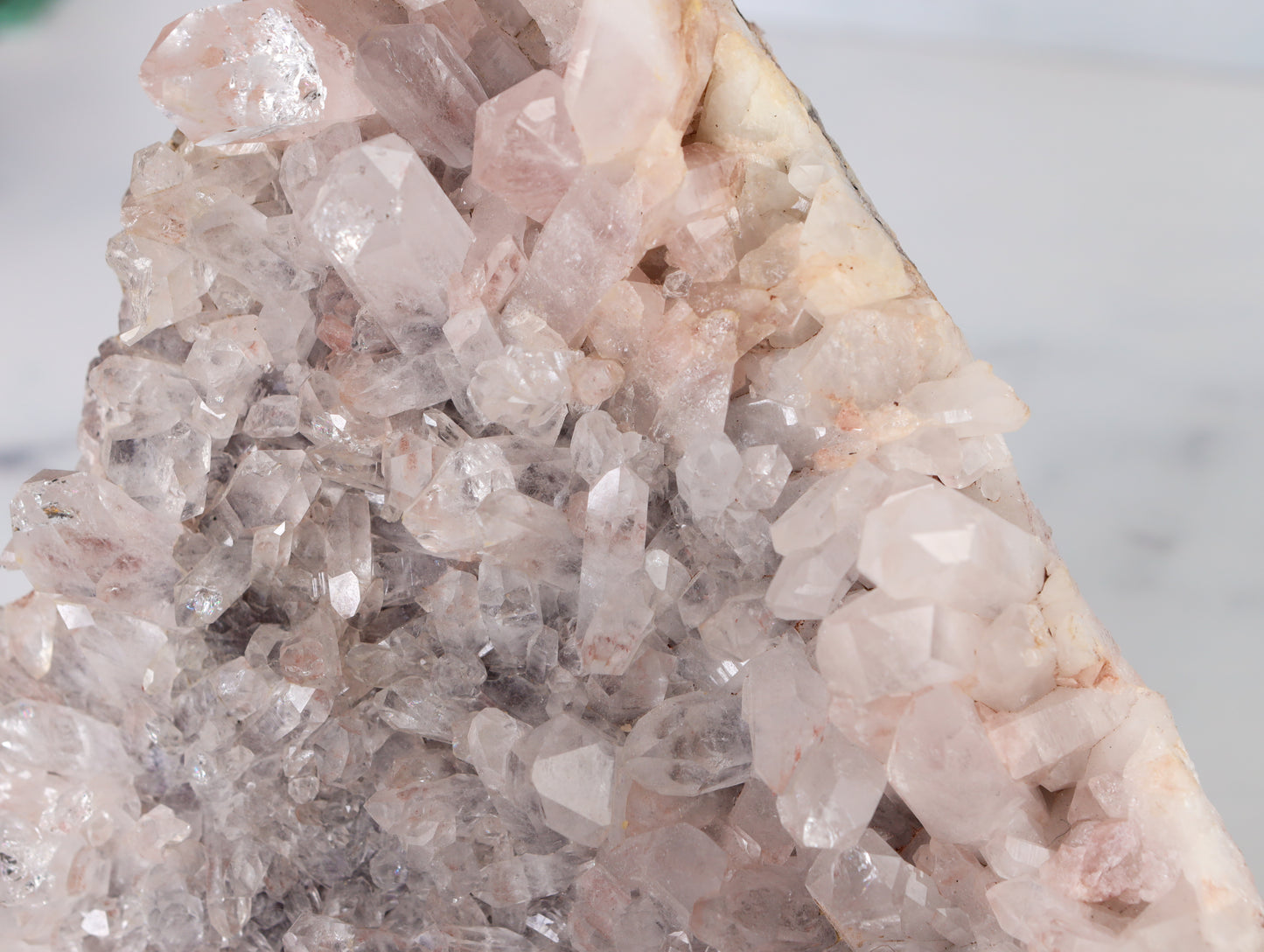 Colombian Lemurian Quartz with Pink Lithium