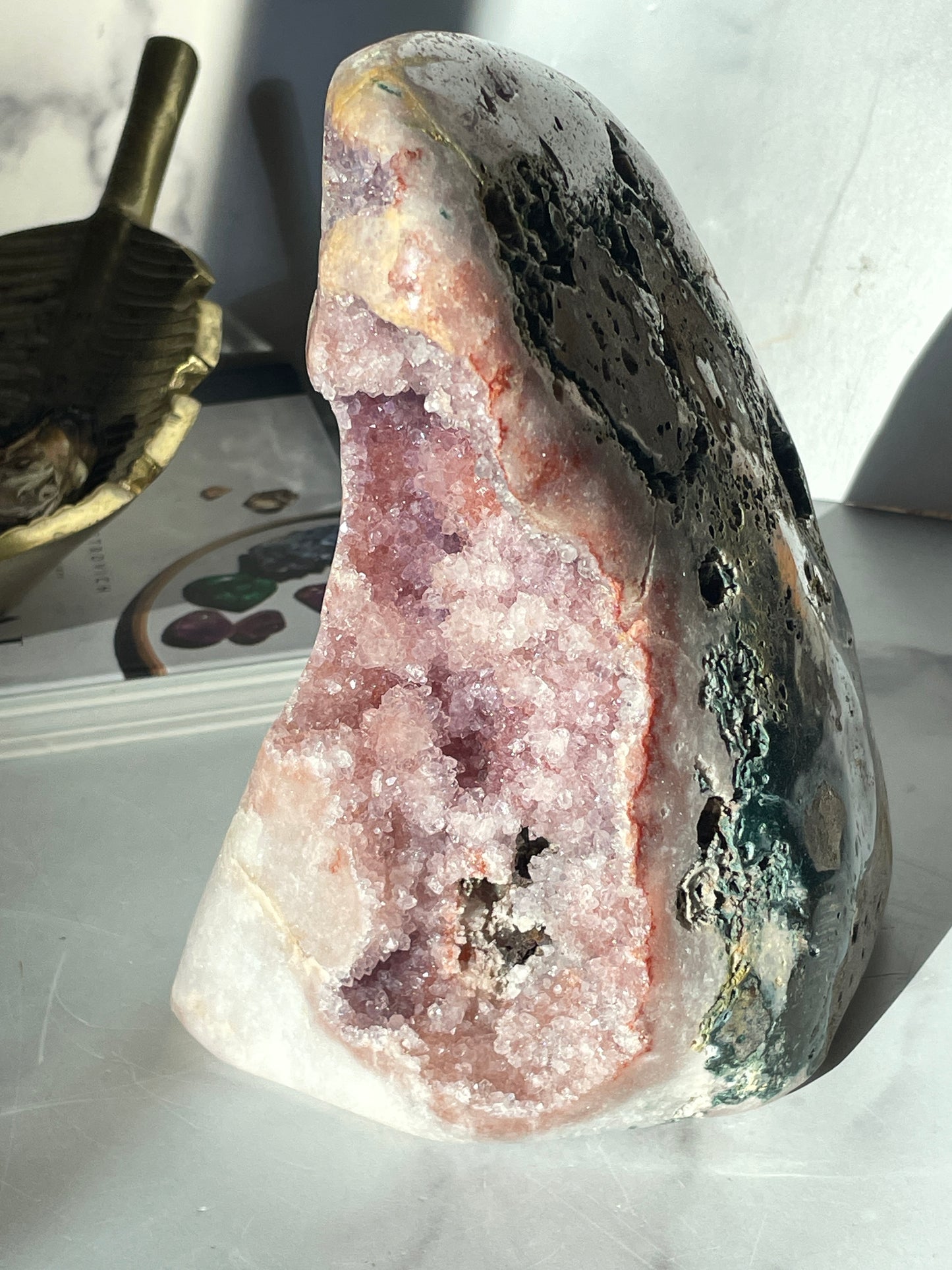 Druzy Sculpture ~ The Jasper Collection