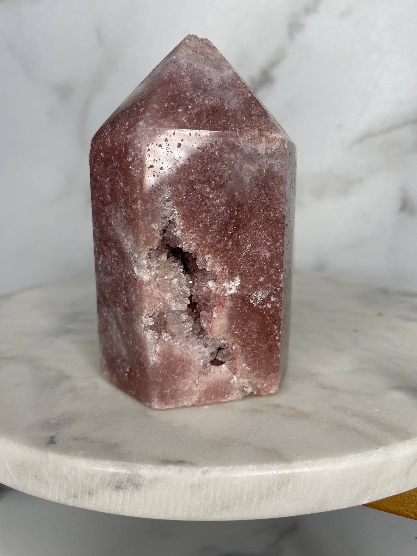 Esoteric Moody Pink Amethyst Tower