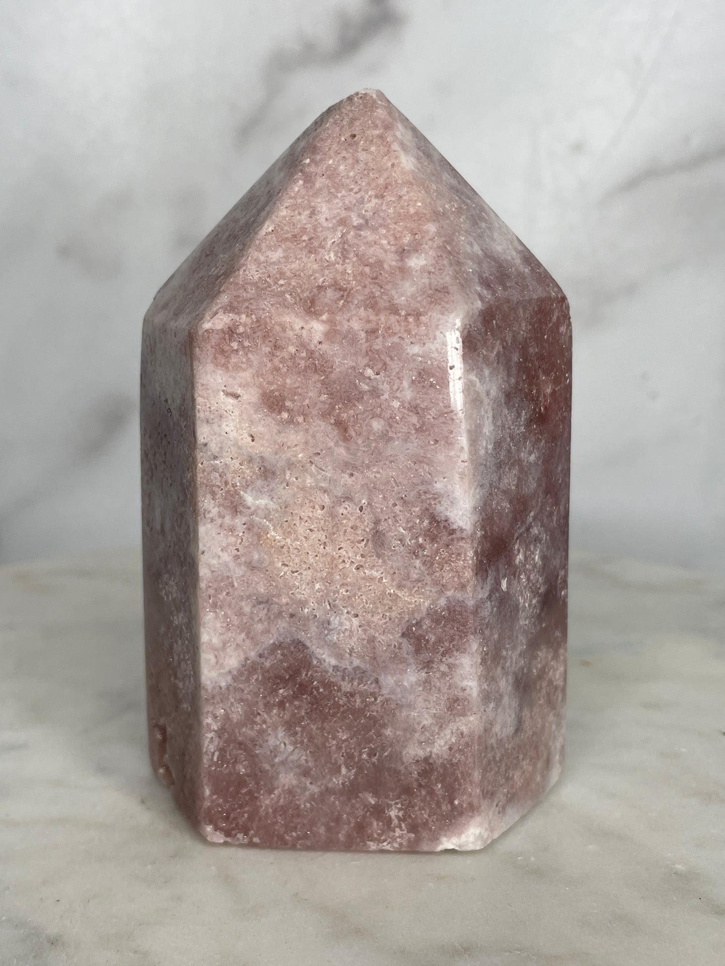 Esoteric Moody Pink Amethyst Tower