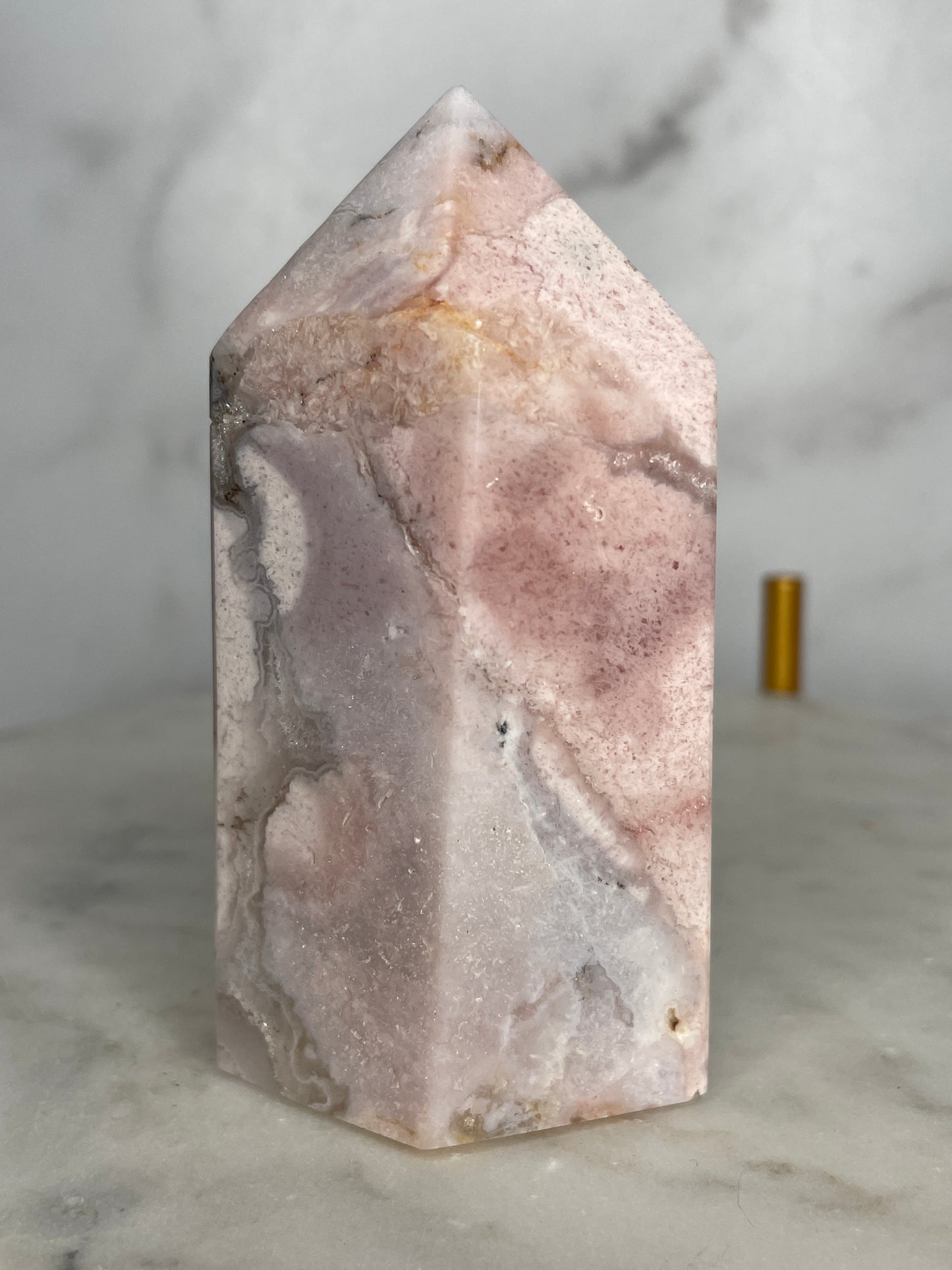 The Mosaic Collection ~ Florentine Pink Amethyst Tower - SELLER'S CHOICE