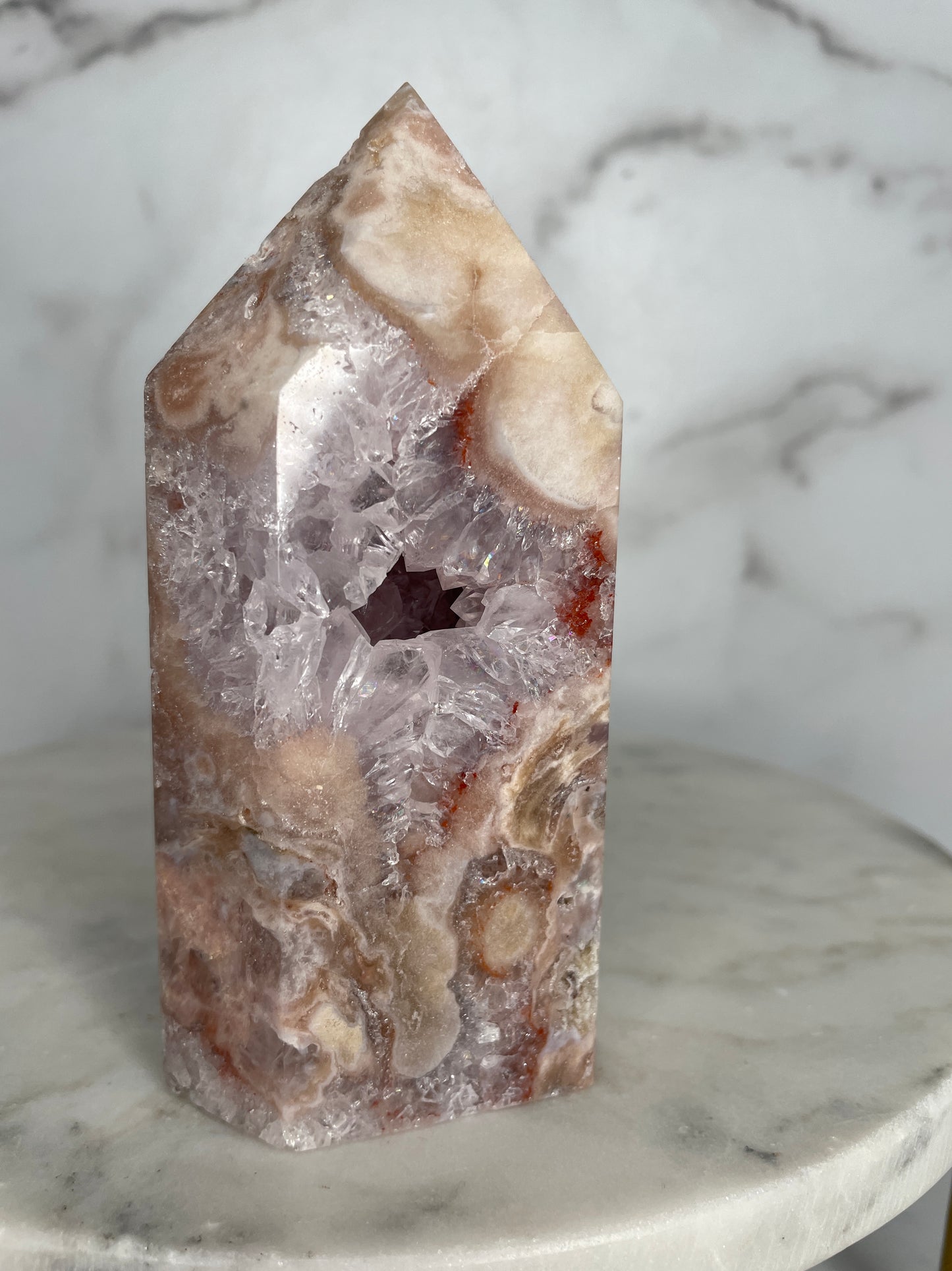 Seller's Choice Renassance Pink Amethyst Tower