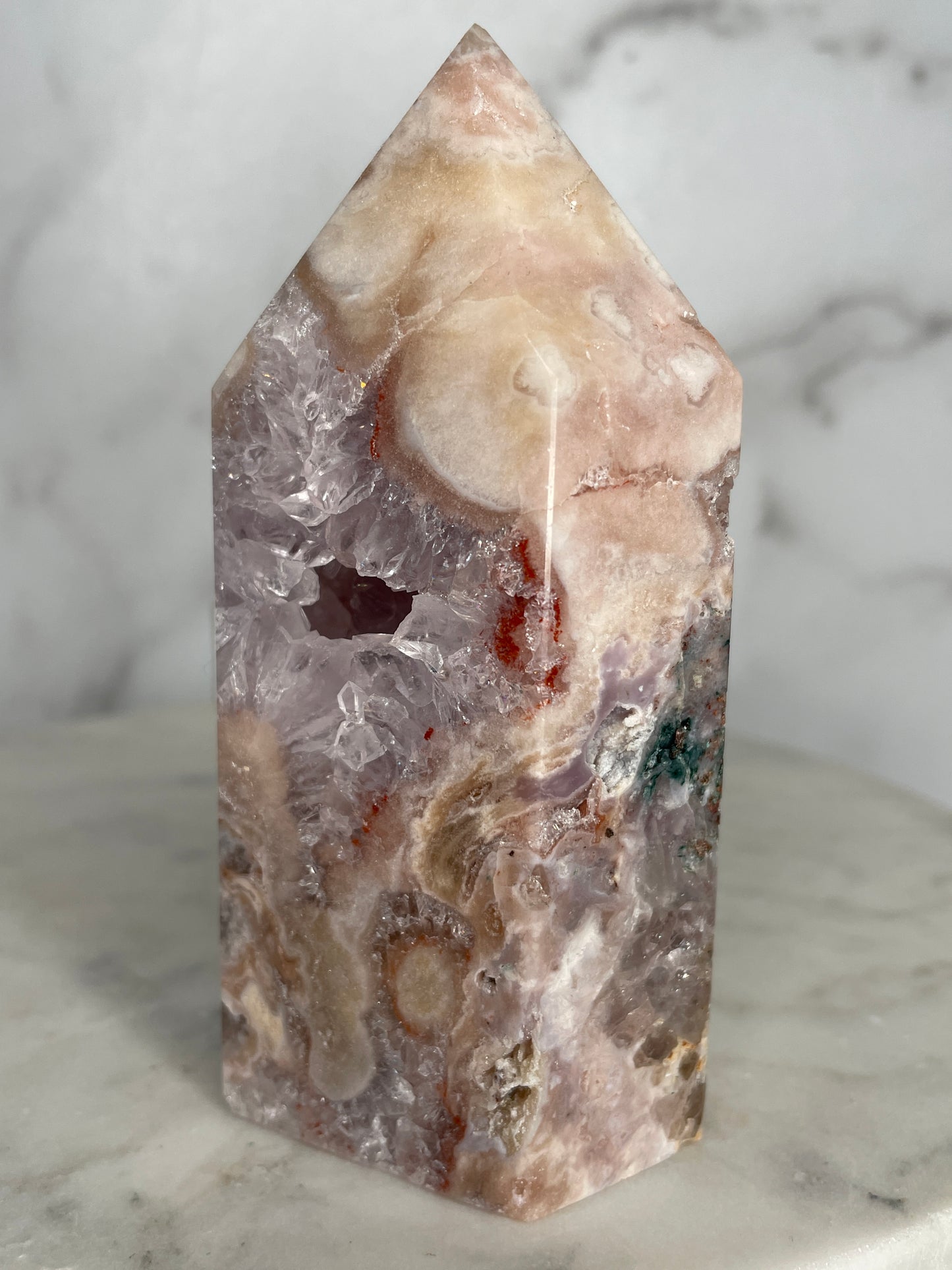 Seller's Choice Renassance Pink Amethyst Tower