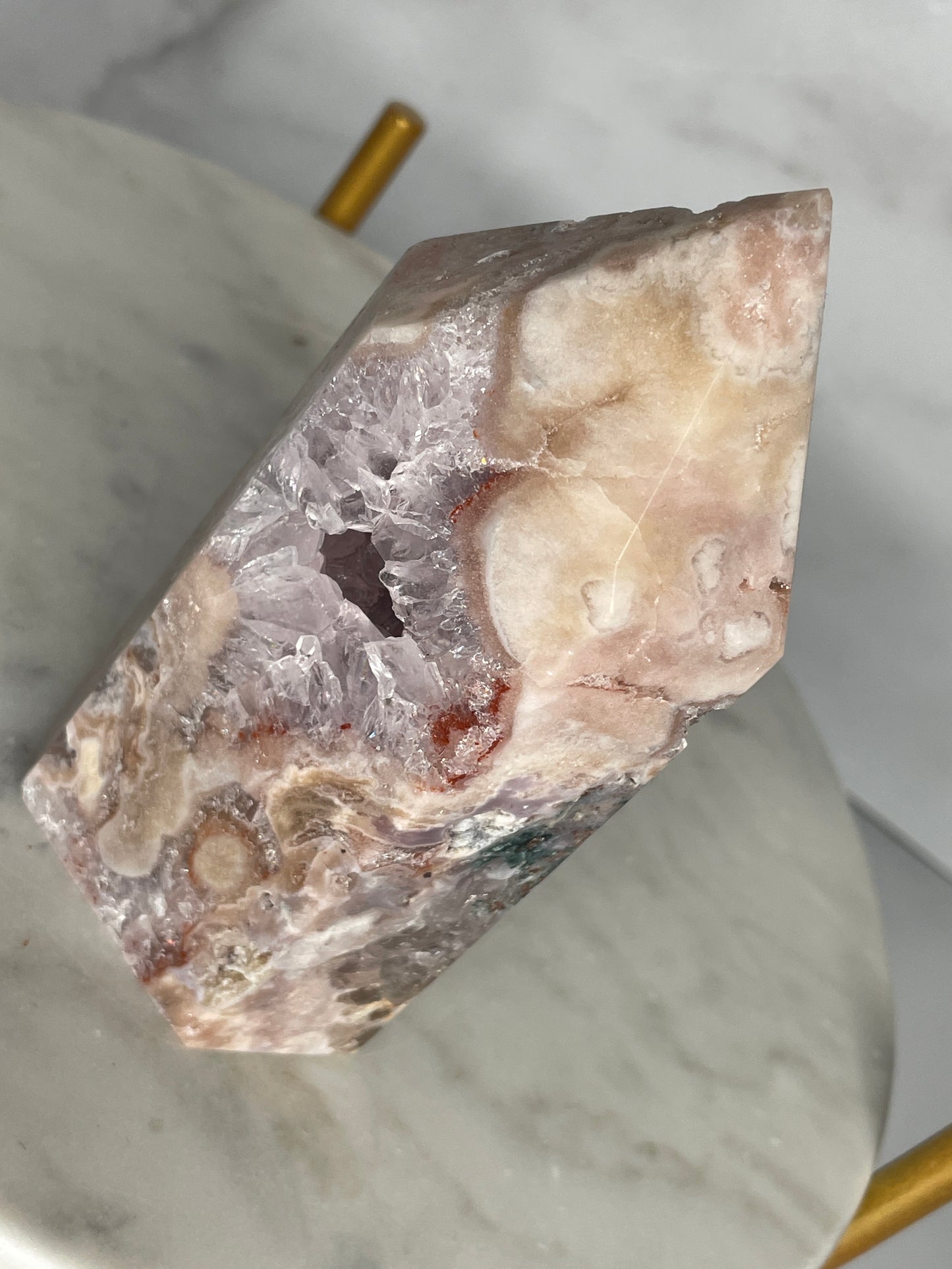 Seller's Choice Renassance Pink Amethyst Tower