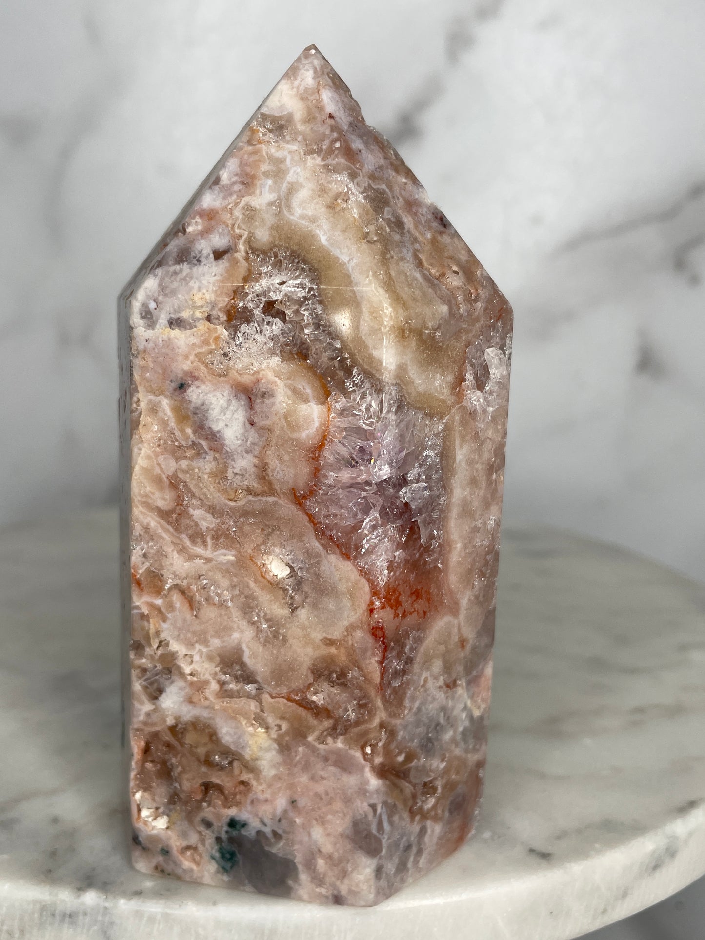 Seller's Choice Renassance Pink Amethyst Tower