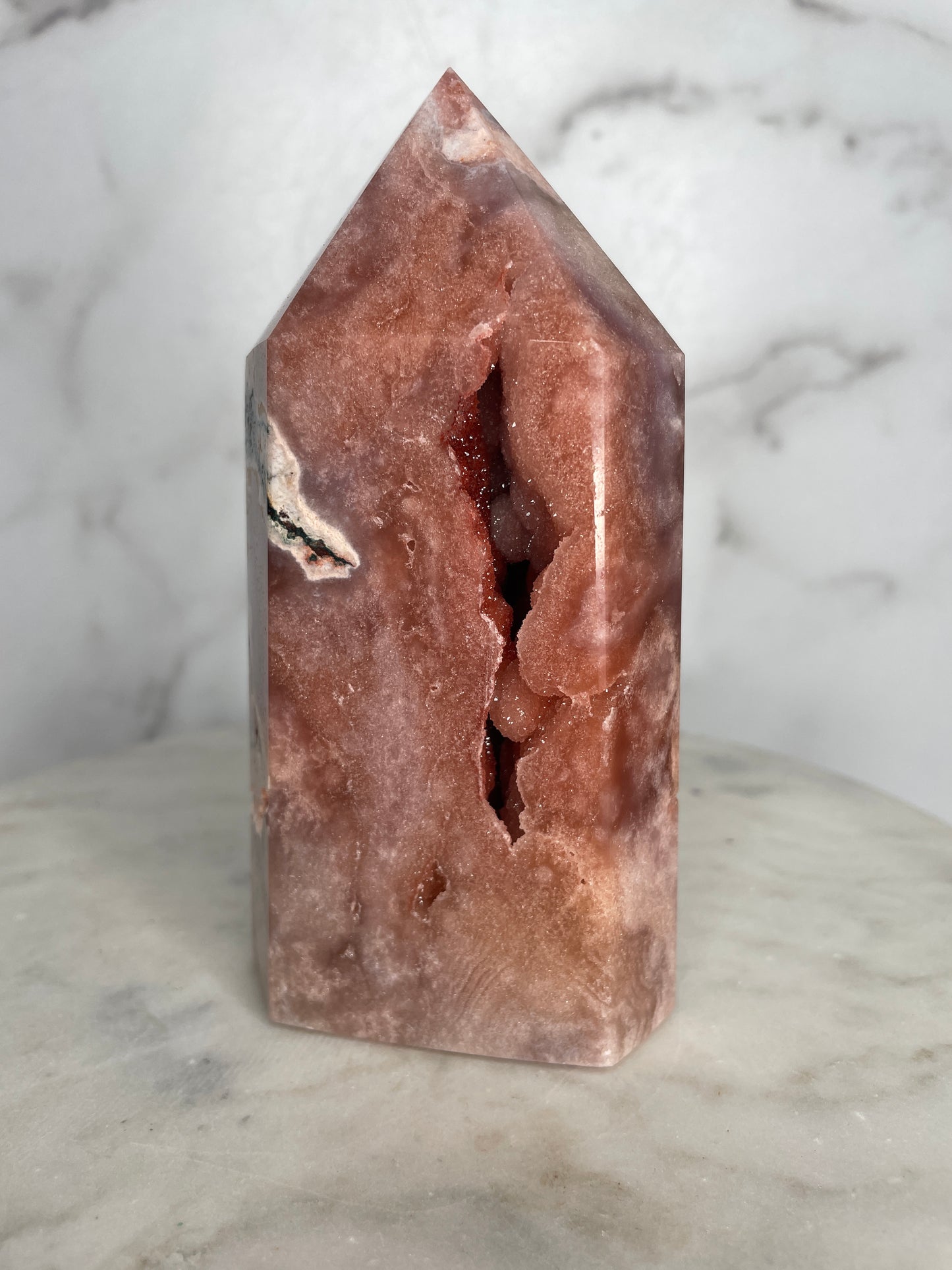 SELLER'S CHOICE: "She's Everything" Pink Amethyst Tower