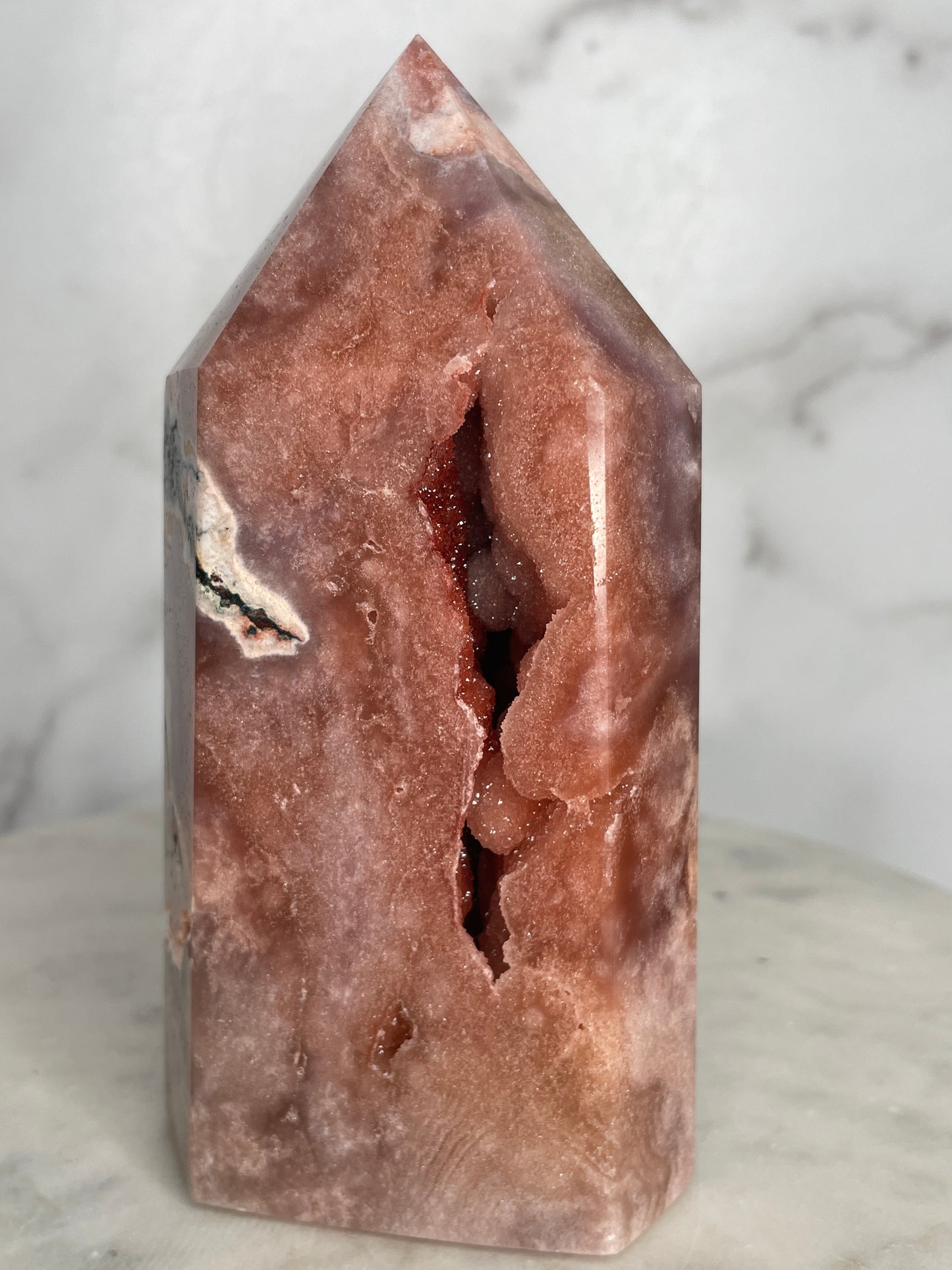 SELLER'S CHOICE: "She's Everything" Pink Amethyst Tower