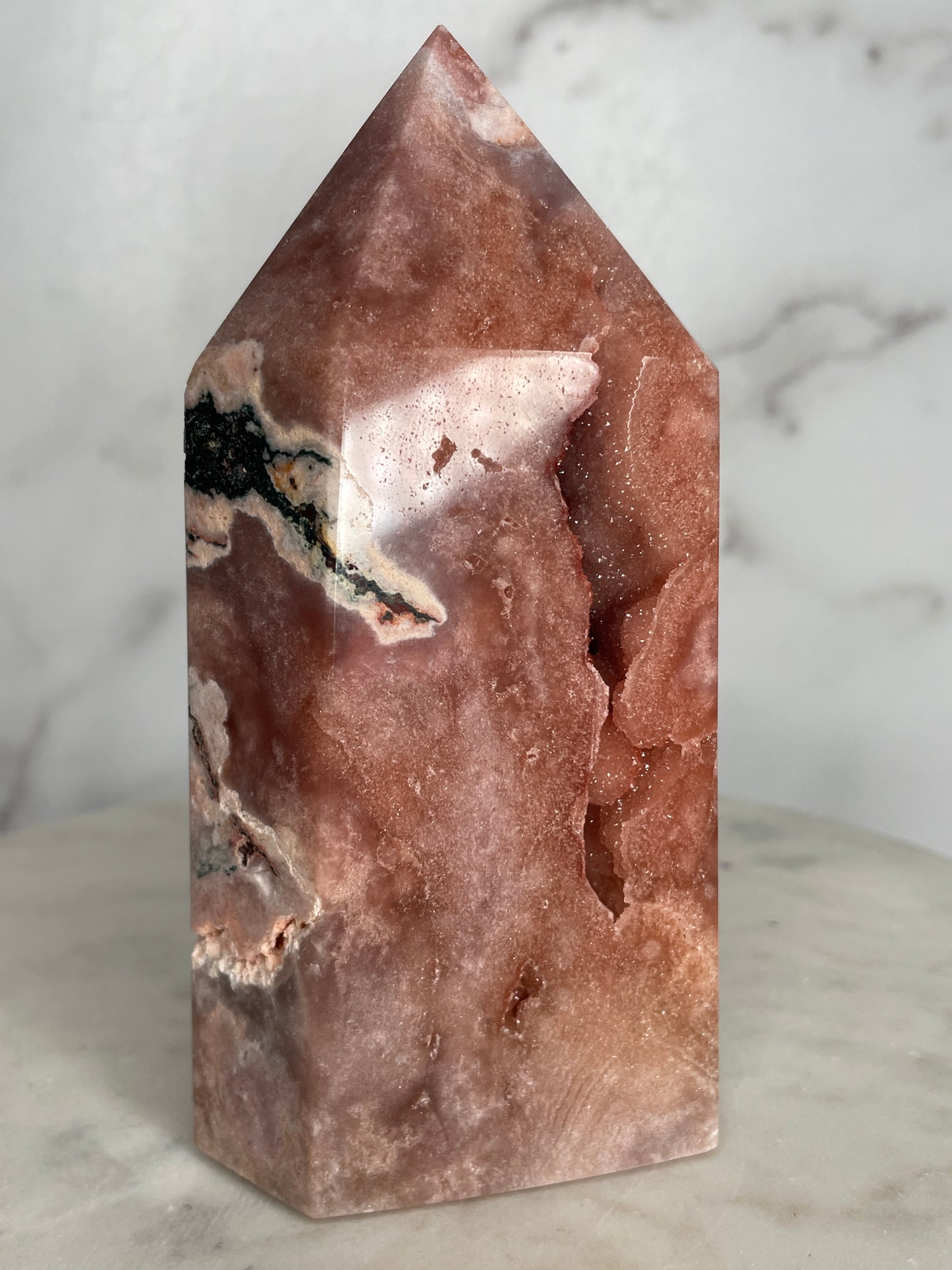 SELLER'S CHOICE: "She's Everything" Pink Amethyst Tower