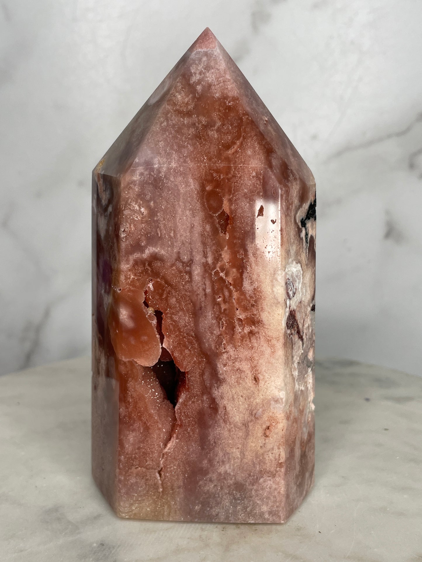 SELLER'S CHOICE: "She's Everything" Pink Amethyst Tower