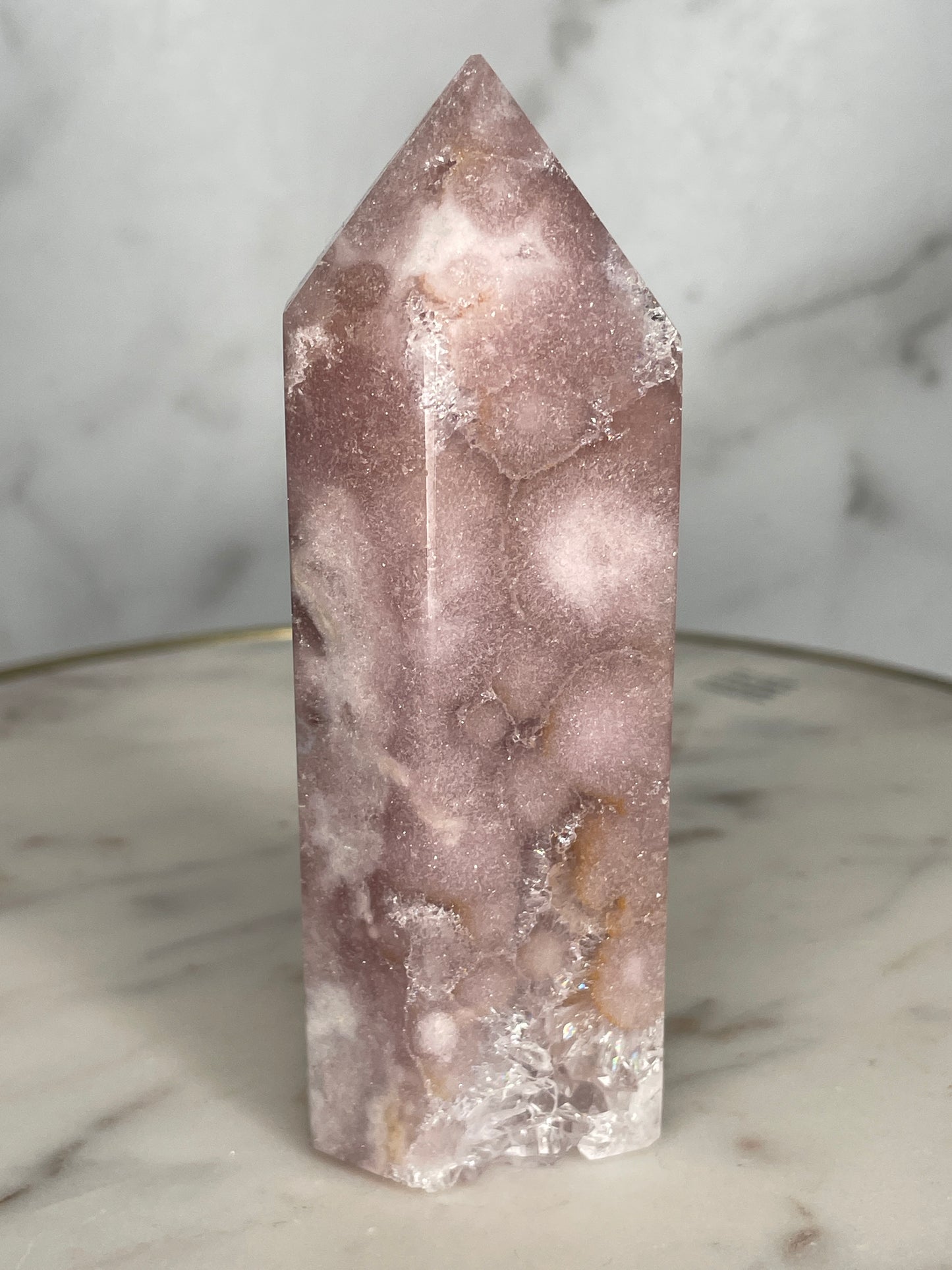 Ethereal Pink Amethyst Tower