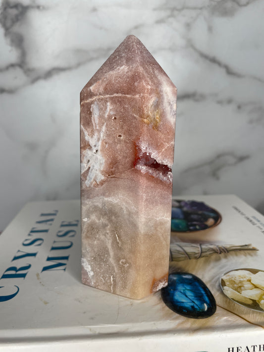 Druzy Pop Pink Ammy Tower