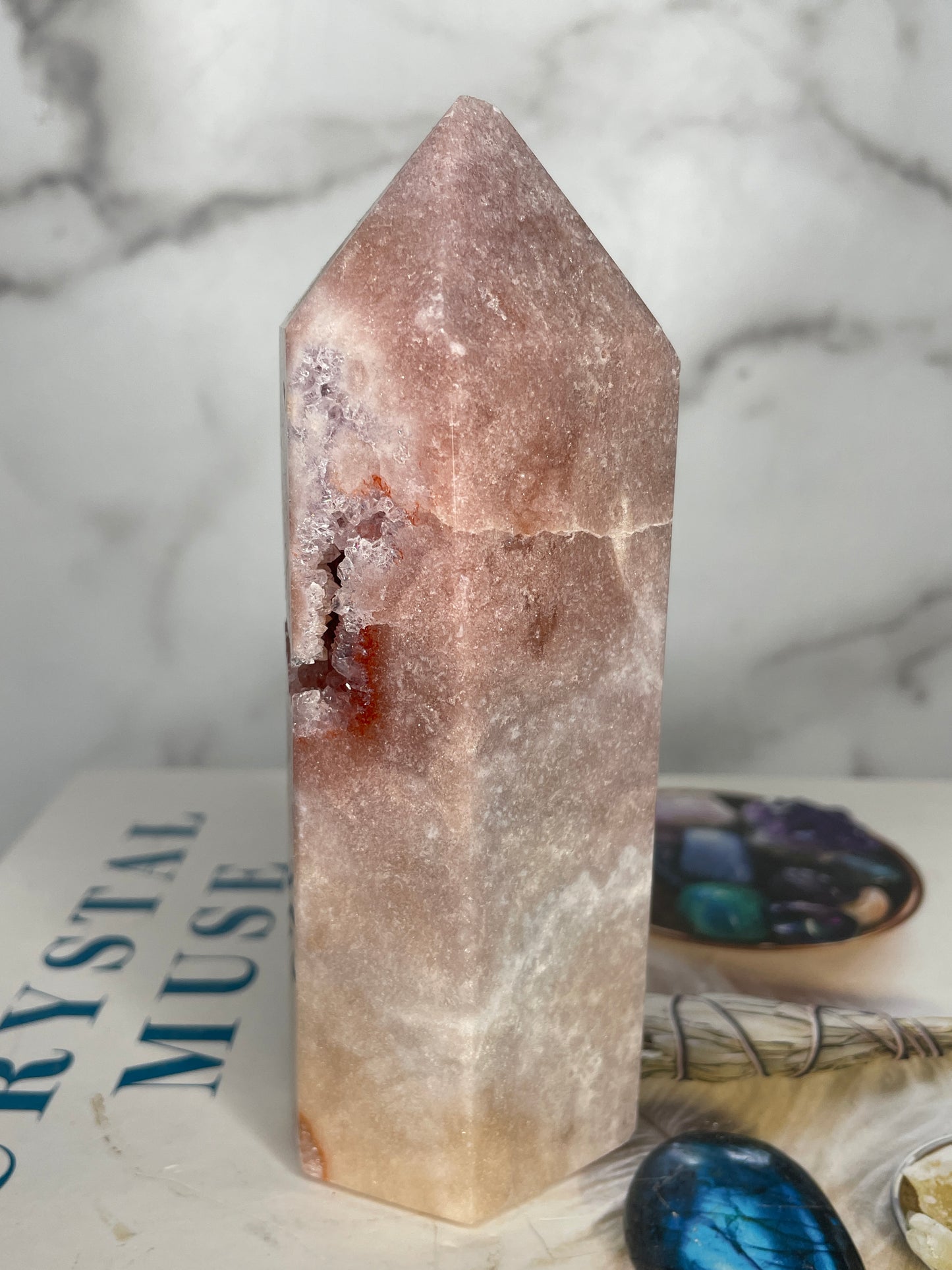 Druzy Pop Pink Ammy Tower