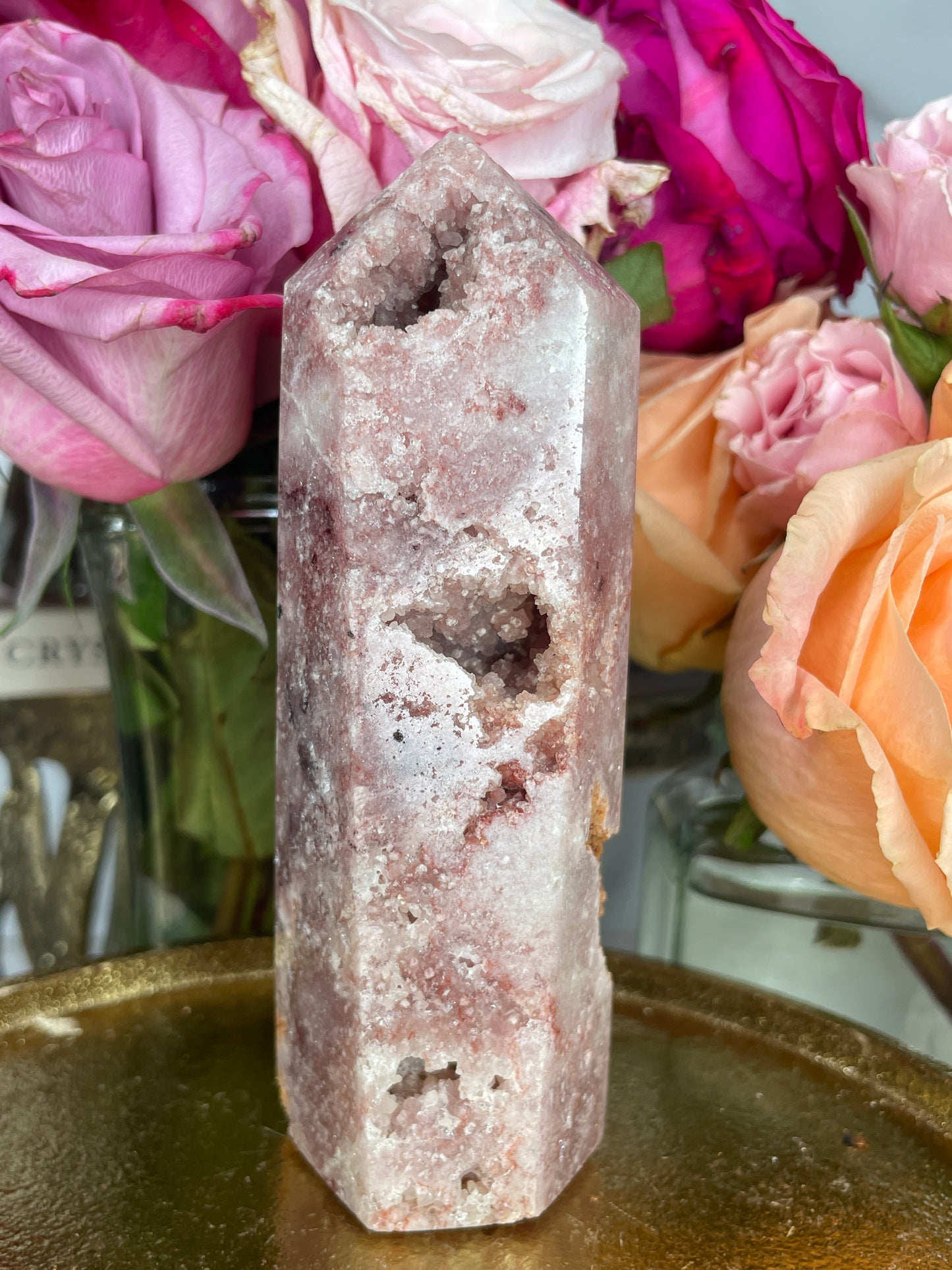 Baby Druzy Pink Ammy Tower