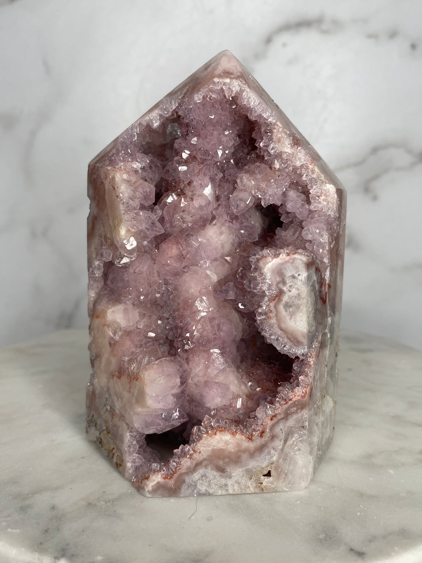 AAAA, 'Extra; HQ Pink Amethyst Tower